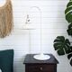 Lampe de bureau vintage scandinave – métal noir, orientable
