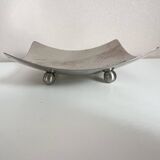 Silver pocket emptier with 4 feet