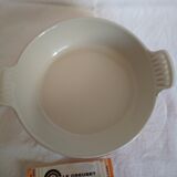 Egg dish Le Creuset orange vintage