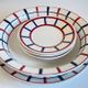 Set of 7 ceramic dishes hbcm béarn france