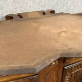 Art Deco period mahogany mirror circa 1930