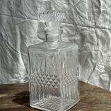 Whiskey decanter frieze diamond tips H23