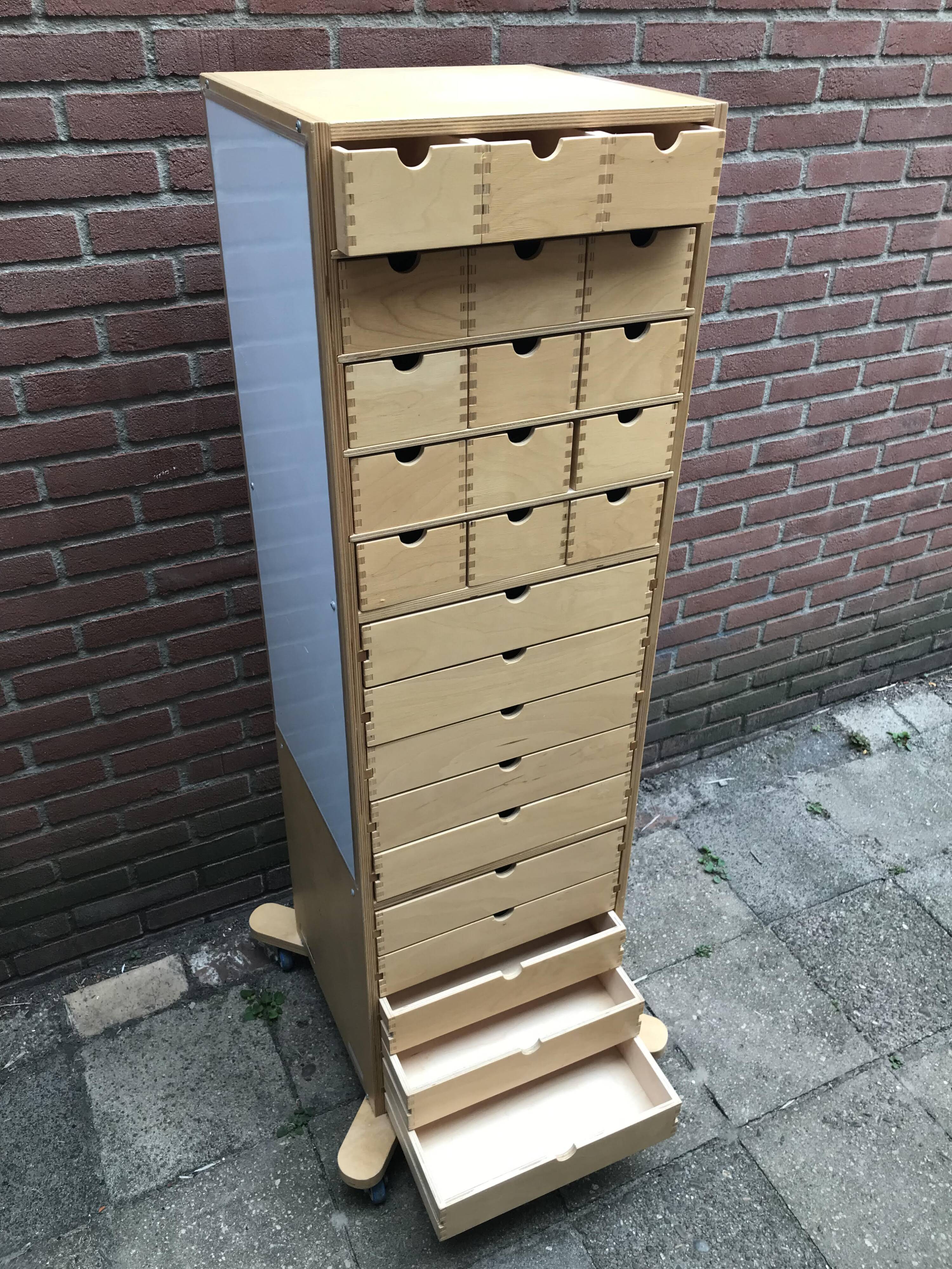 Vintage Mobile Drawer Cabinet