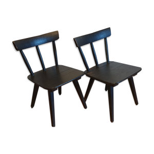 Paire de fauteuils bascampagne