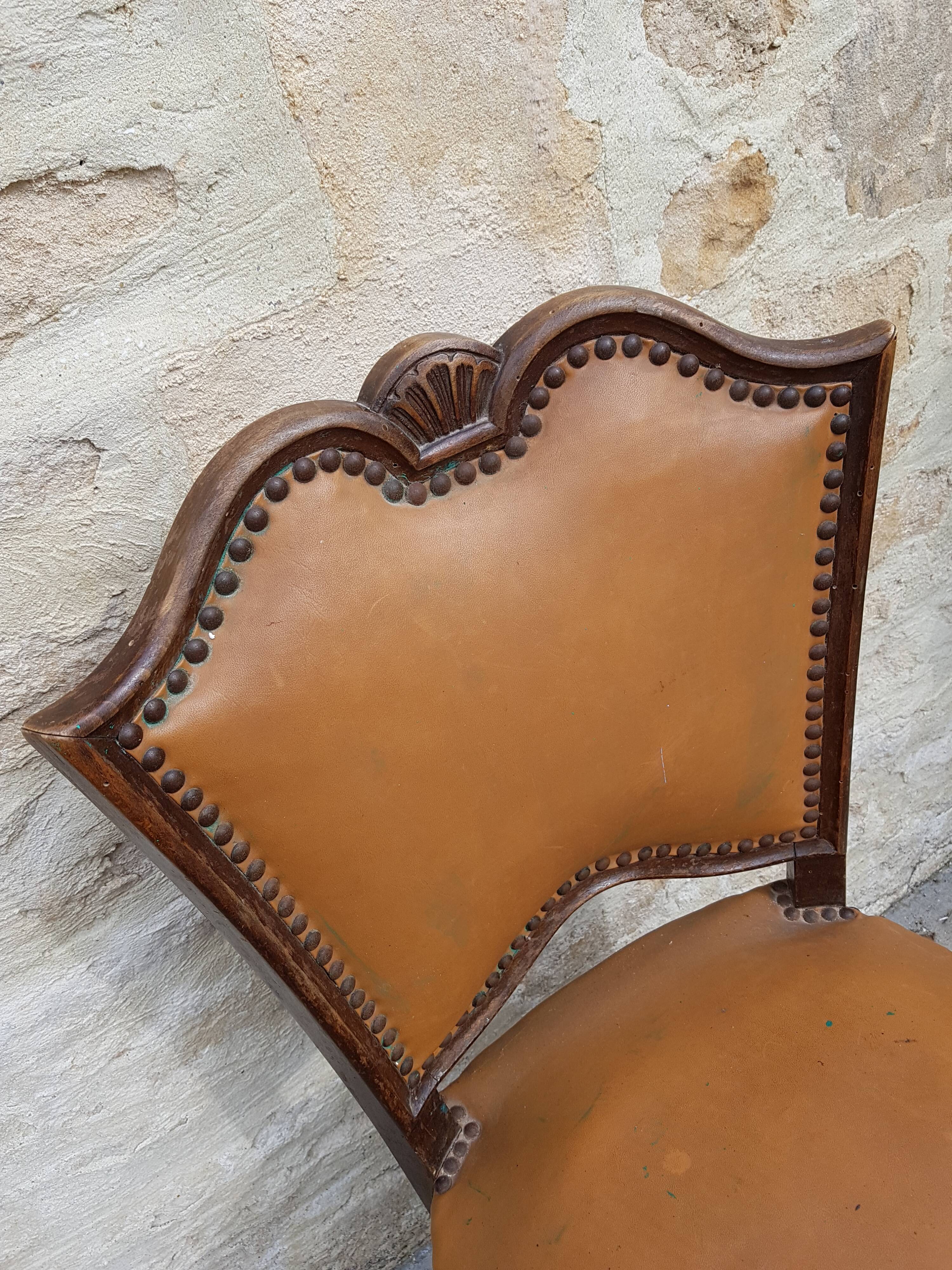 Old vintage Chair in sky