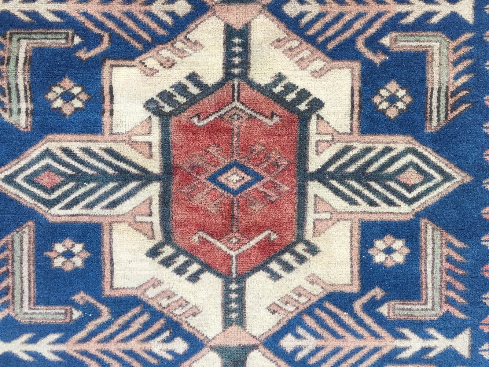 Shirvan Rug, Persian Turkish Tribal 177x101cm