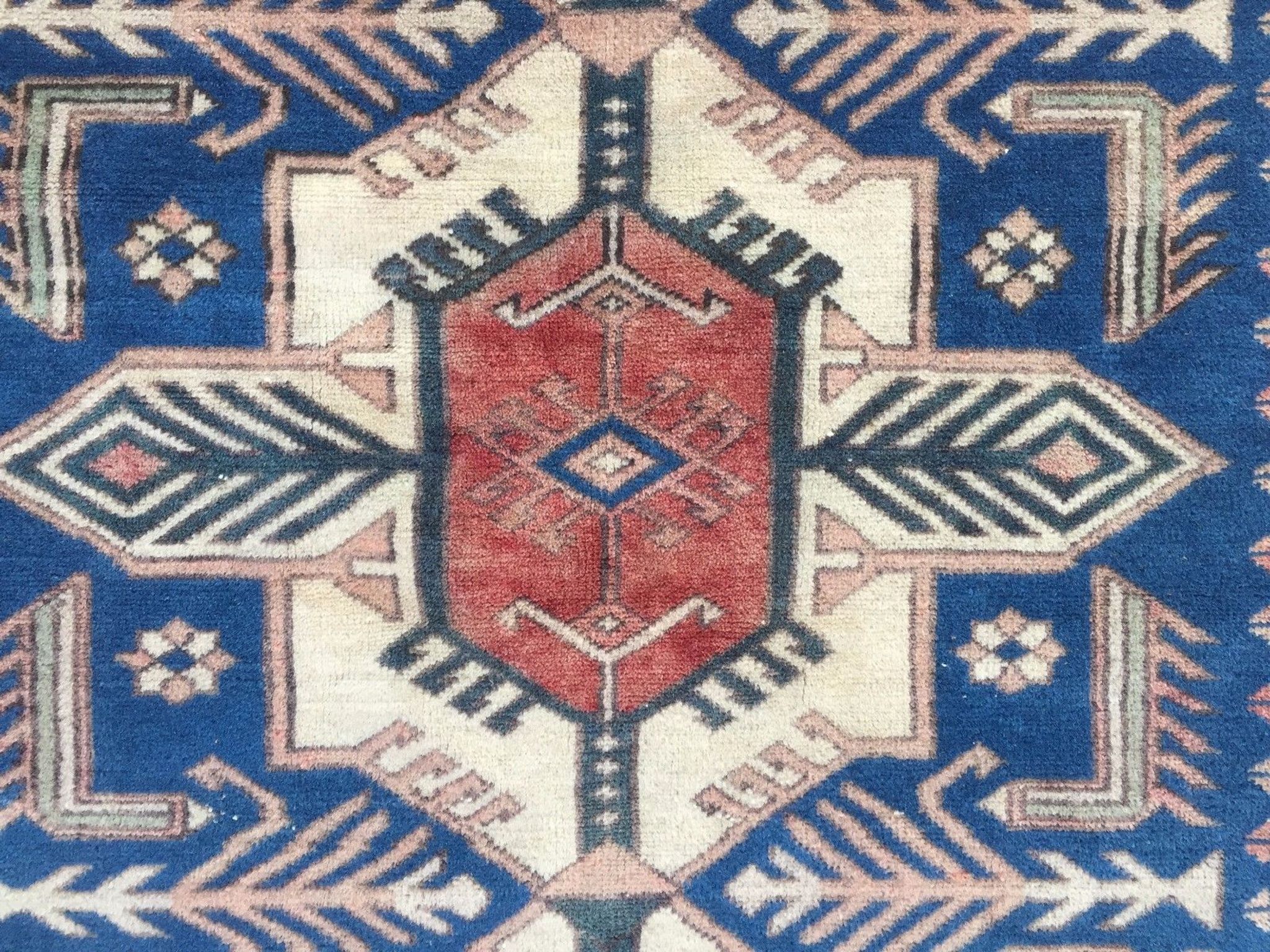 Shirvan Rug, Persian Turkish Tribal 177x101cm