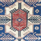 Shirvan Rug, Persian Turkish Tribal 177x101cm