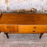 Teak bass row, Scandinavian style circa 60