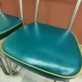 Pair of industrial office chairs