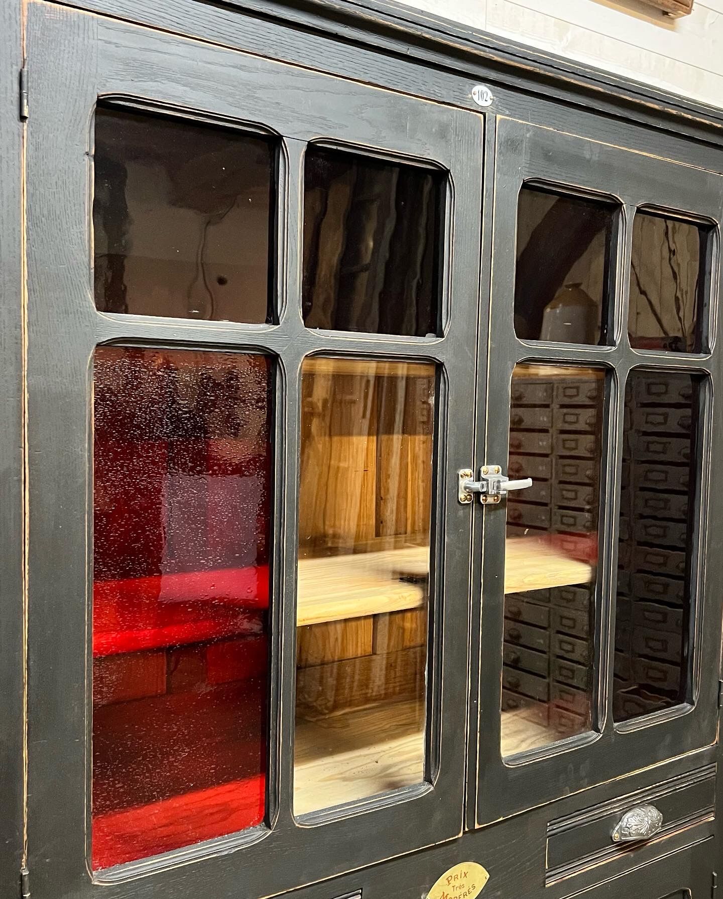 Furniture of trade Solognot commercial buffet in chestnut