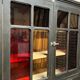 Meuble de métier buffet de commerce solognot en châtaigner
