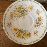 Queen's Fine Bone China March Daffodils with its saucer and spoon