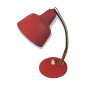 Lampe vintage rouge