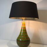 Ceramic lamp decorated with Greek keys