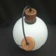 Suspension boule en opaline