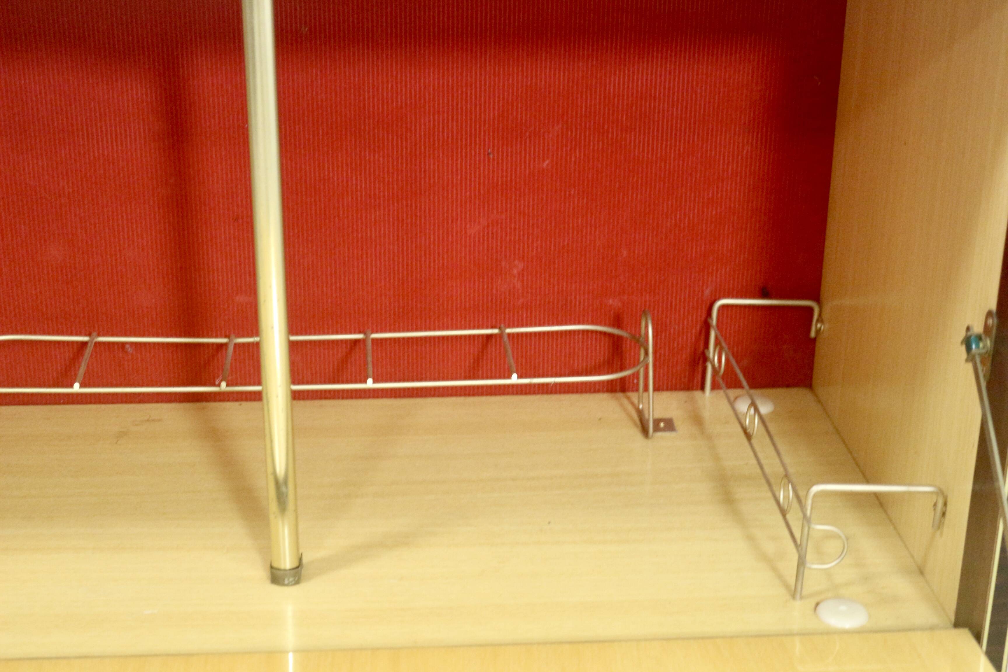 Bar cabinet on wheels circa 1950