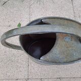Old zinc watering can
