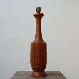 Teak Mid-Century Single Table Lamp