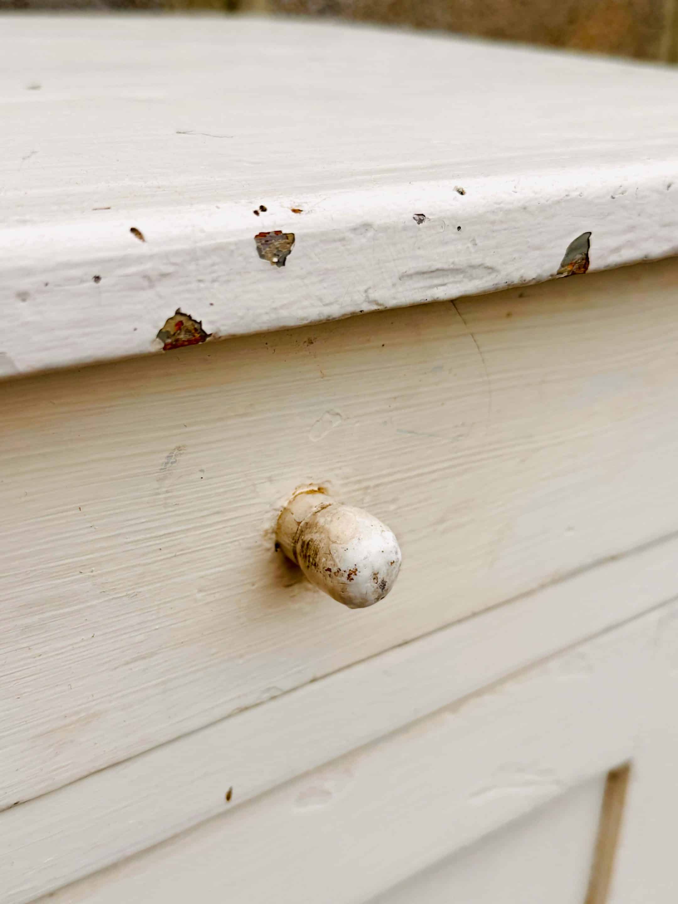 Antique Parisian sideboard, two doors, two drawers
