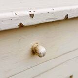 Antique Parisian sideboard, two doors, two drawers