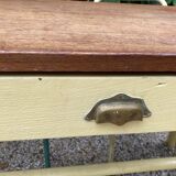 Farm table with drawer