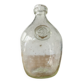 Bouteille pichet en verre bullé biot