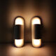 Dui model wall lamps by Vico Magistretti for Artemide