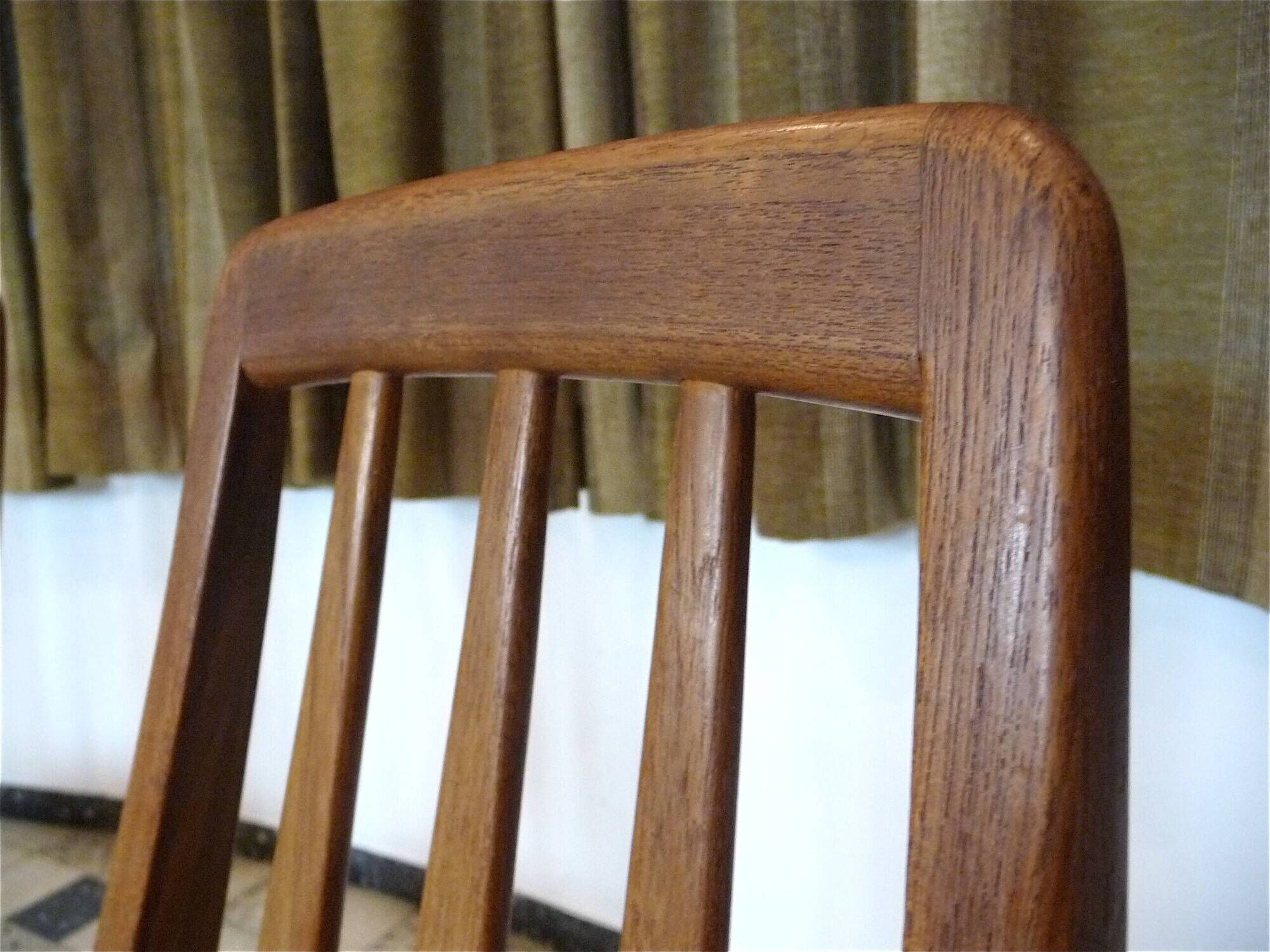 Set of 4 dining room chairs model "Eva" by Niels Koefoed for Koefod Møbelfabrik, Denmark 1960s