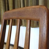 Set of 4 Model 'Eva' Dining Chairs by Niels Koefoed for Koefod Møbelfabrik, Denmark 1960s