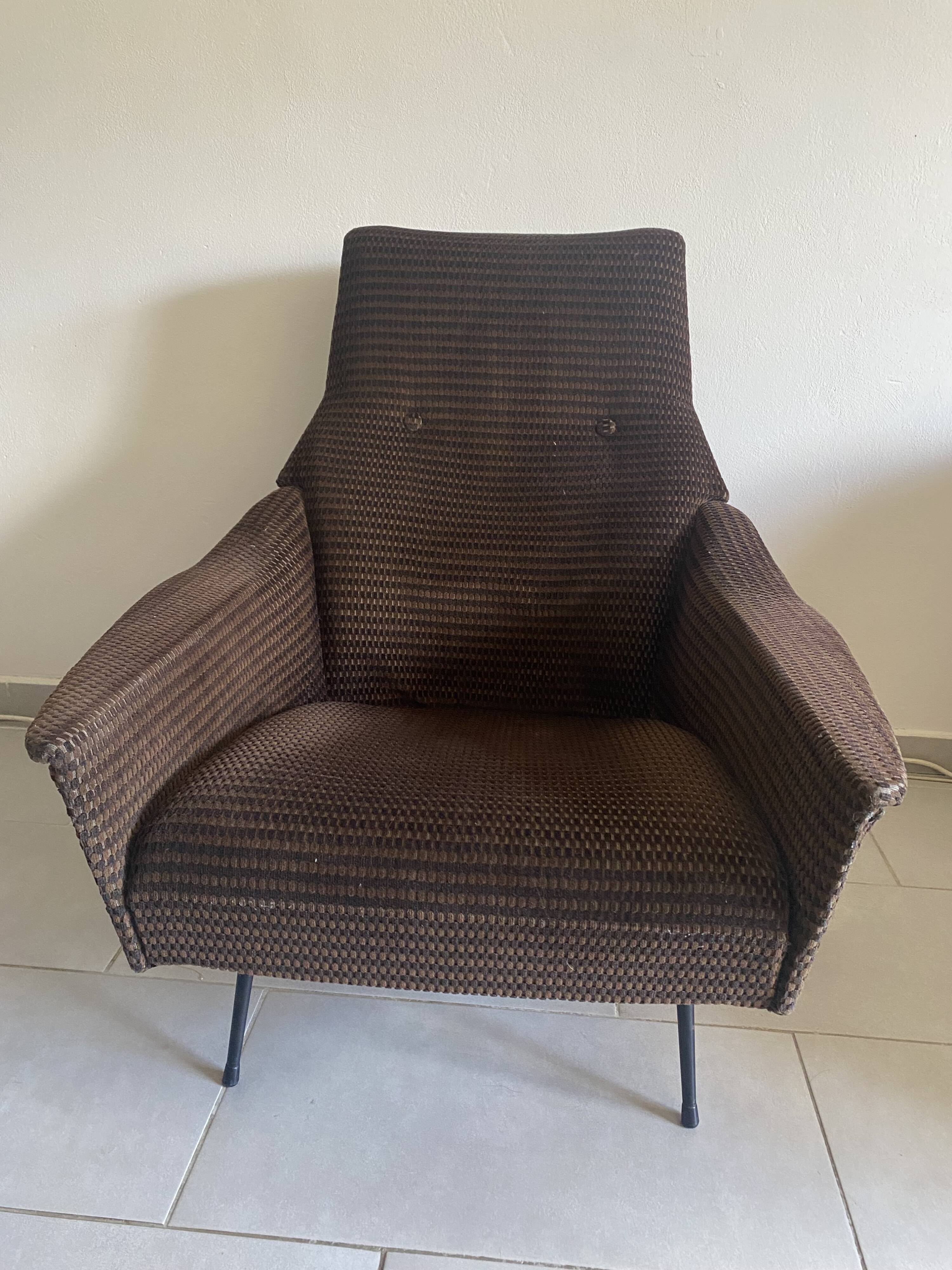 Guy Besnard armchairs from the 1960s