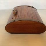 Old wooden box roller shutter roller curtain