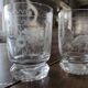 Lot de 4 verres à eau en cristal modèle Concord de la Cristallerie Theresienthal