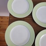 Set of 6 Linon Saint Amand flat plates