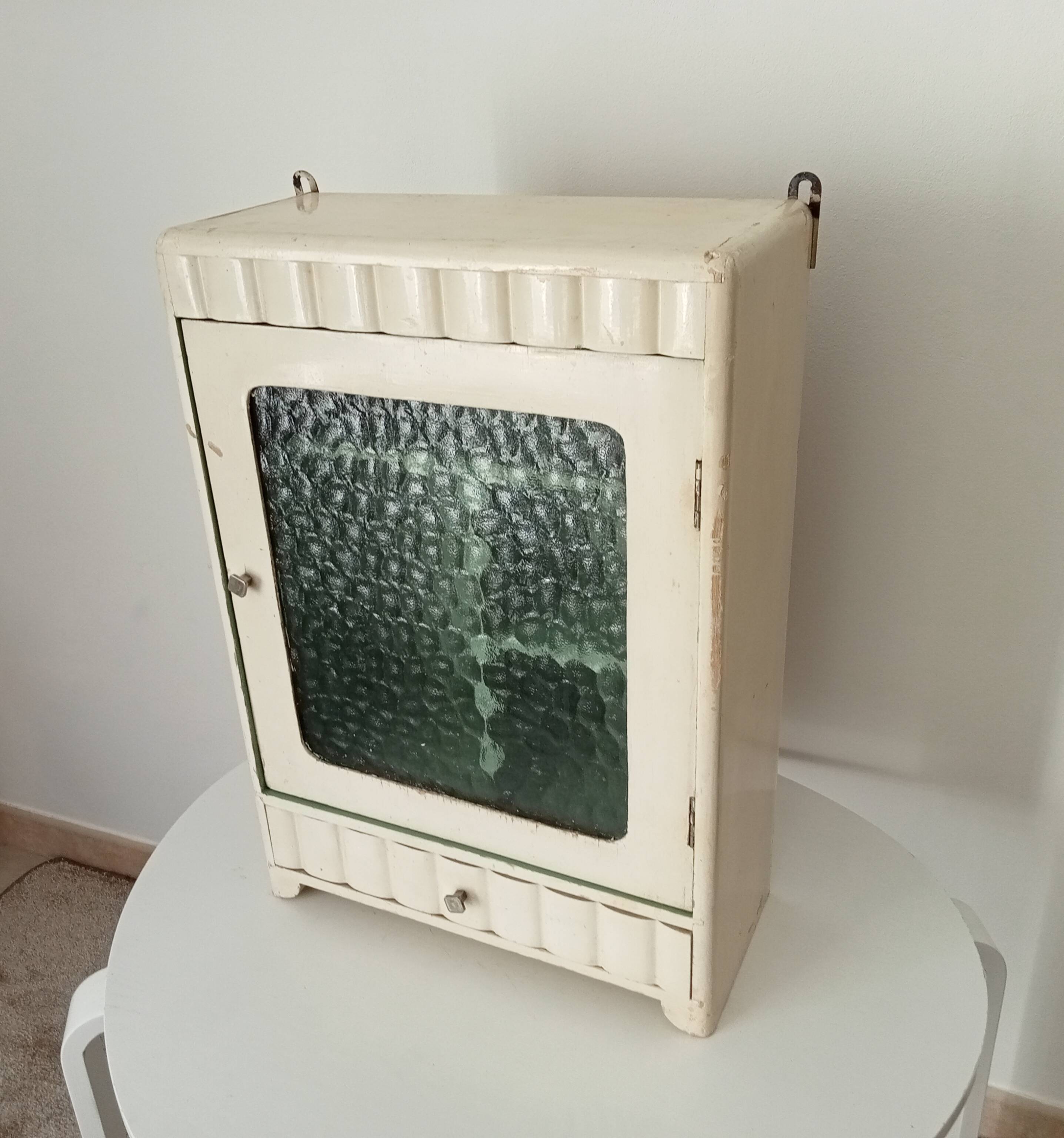 1950s art deco bathroom cabinet