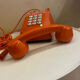 Téléphone Socotel s63 vintage orange