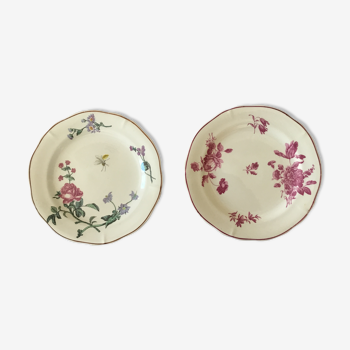 Gien earthenware plates