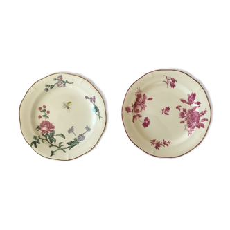 Gien earthenware plates