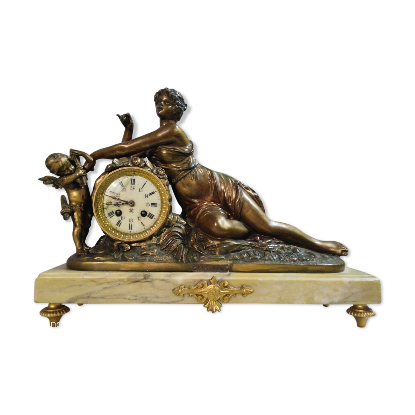 Pendule sculpture in Guillemin regulation