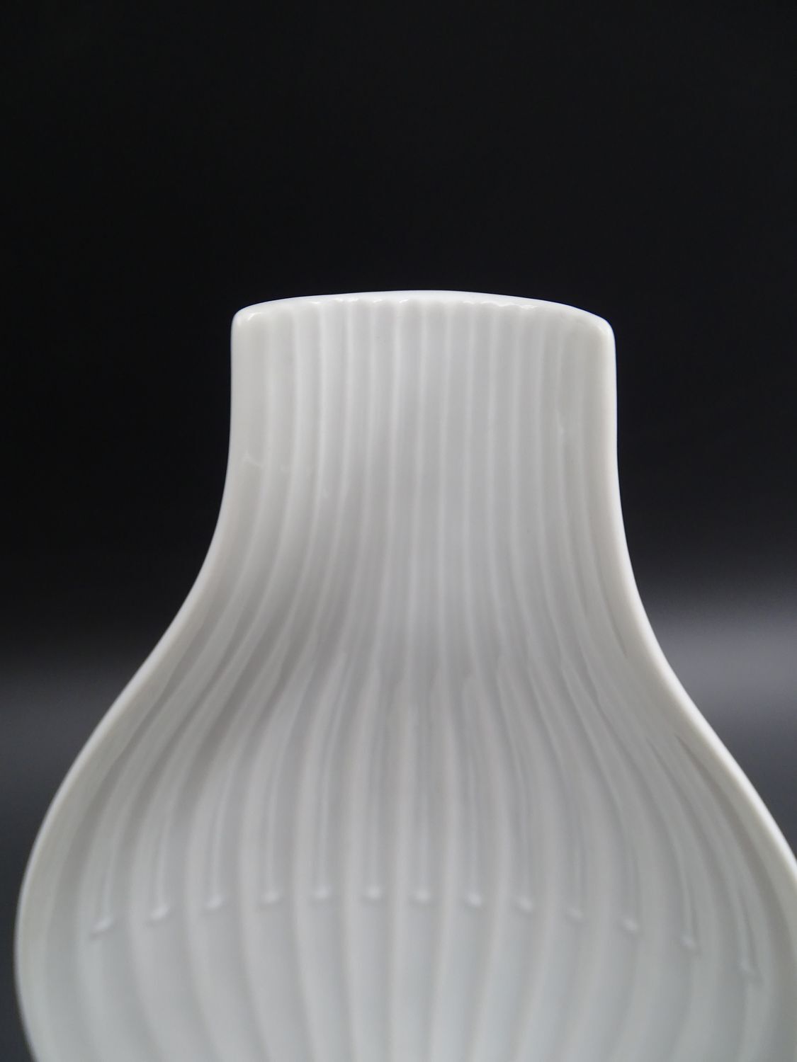 Coupe ou vide-poche en porcelaine blanche - Rosenthal, vers 1970