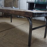 Industrial coffee table