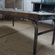 Industrial coffee table