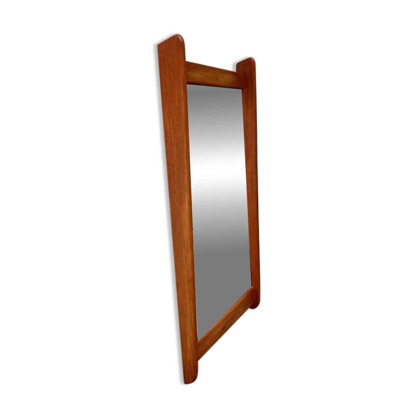 Teak mirror from the mid-century, 1960s