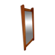 Teak mirror from the mid-century, 1960s