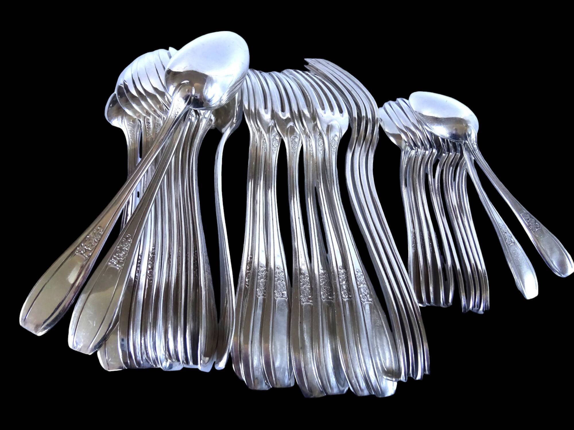 Silver-plated cutlery set - 38 pieces Armand Frenais