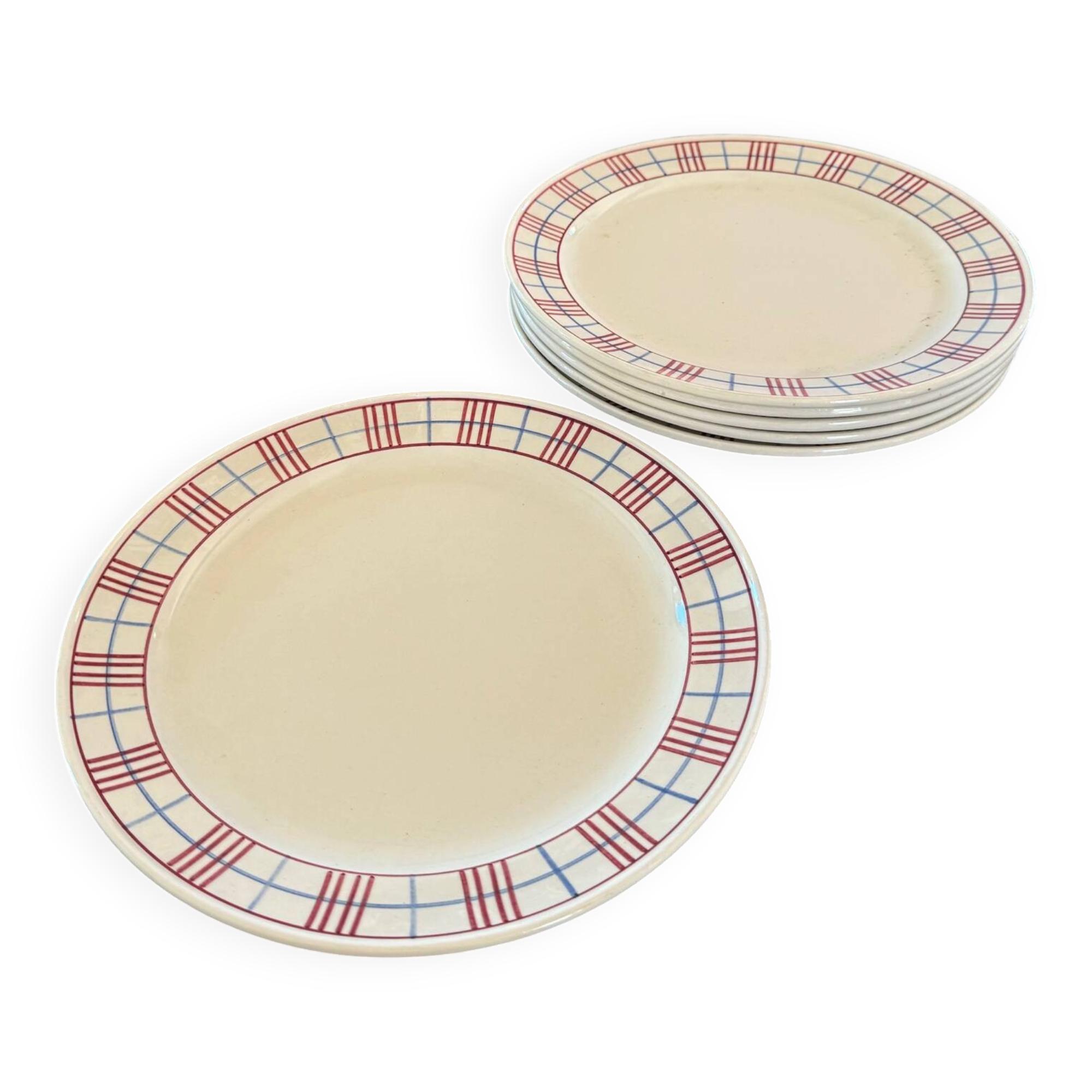 6 Villeroy & Boch Carola dinner plates
