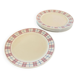 6 Assiettes plates Villeroy & Boch Carola