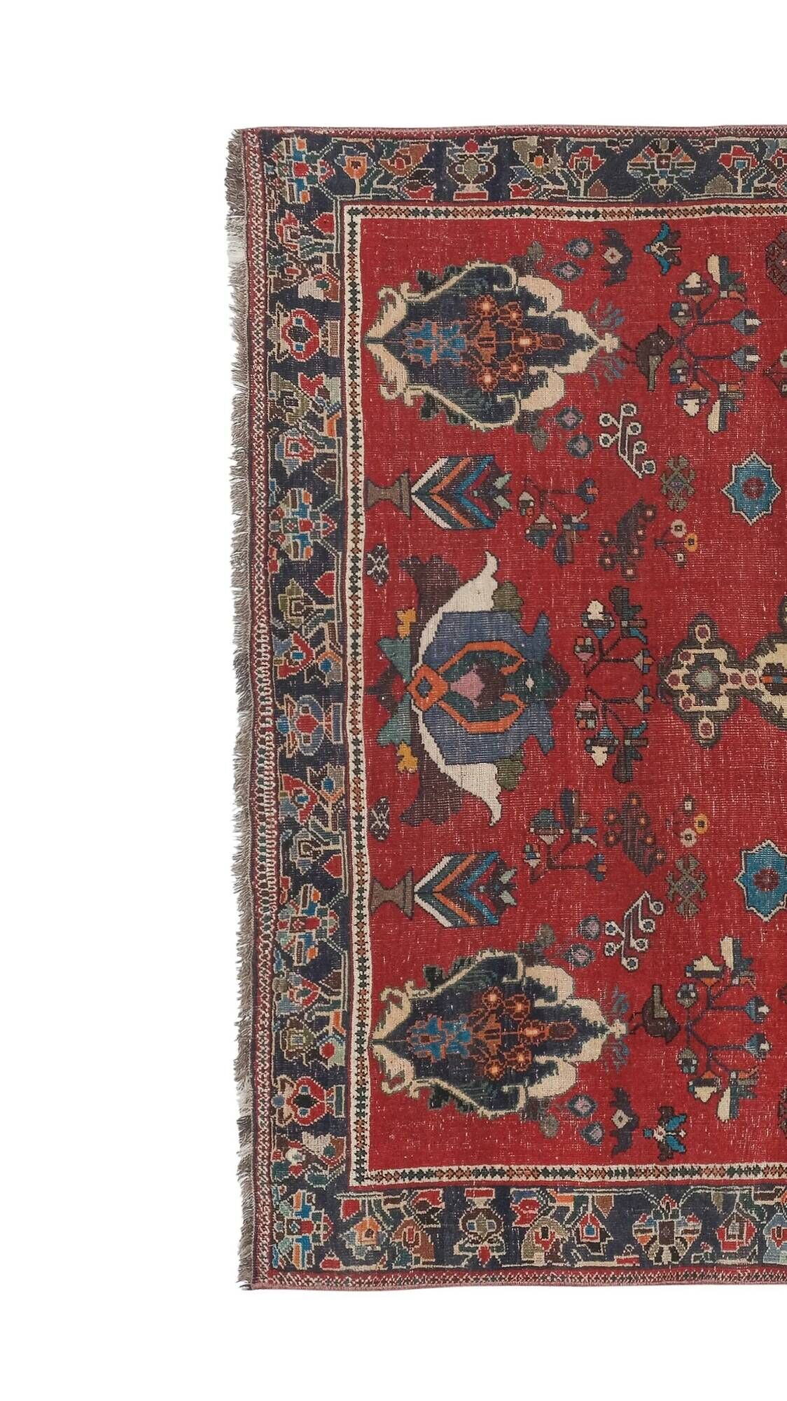 Vintage Turkish Oushak rug 170x215 cm