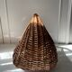 Wicker gondola basket