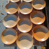 Deep stoneware plate